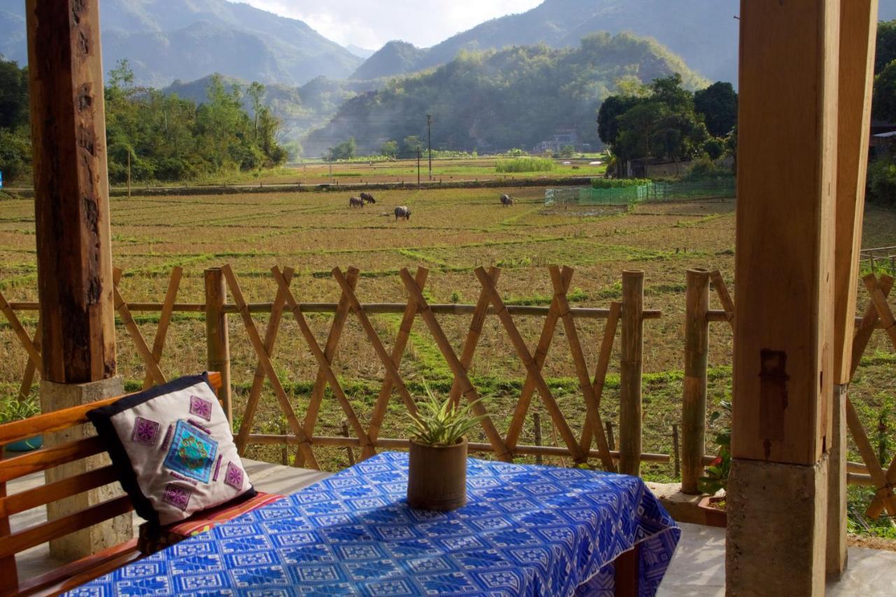 Meadow Mai Chau Homestay Exterior foto